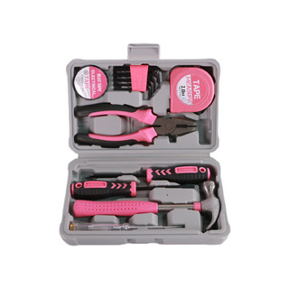 Bộ Hộp Dụng Cụ Màu Hồng Mini – Bộ Sửa Chữa Gia Đình Đa Năng Đầy Đủ Dụng Cụ Cầm Tay