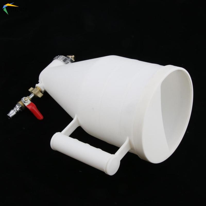 Máy phun vữa xi măng 3,5L Stucco Hopper Coatings Súng phun bê tông tường