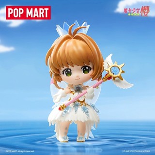 Thẻ ma thuật Cô gái Sakura Dòng thẻ trong suốt Hộp mù Đồ chơi thủ công Đồ trang trí