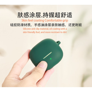 Cho Baseus BP1 Pro Ốp Lưng Silicon Tai Nghe Vỏ Mềm Chống Sốc Bảo Vệ Tai Nghe Nhét Tai Da Chống Rơi Vỏ Bảo Vệ