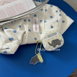 Ốp Tai Nghe IMD Cho AirPods 4 [2024] AirPods Pro2 Pro 3 2 1 Bảo Vệ Tai Nghe Không Dây Sang Trọng Chú Voi Dễ Thương