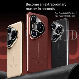 Ốp YJD Cho Huawei Pura 80 Ultra 80Pro 80Pro + Vỏ Điện Thoại Chống Rơi Bằng Da Sang Trọng Đặc Biệt