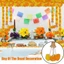 Vòng hoa cúc vạn thọ GAVESTO​​, Hoa cúc vạn thọ Pooja dài 1,5m nhân tạo​​, Có thể uốn cong​​ Pooja Diwali Fiesta Trang Trí Ấn Độ Hoa Cúc Vòng Hoa Cung Cấp Đền​​