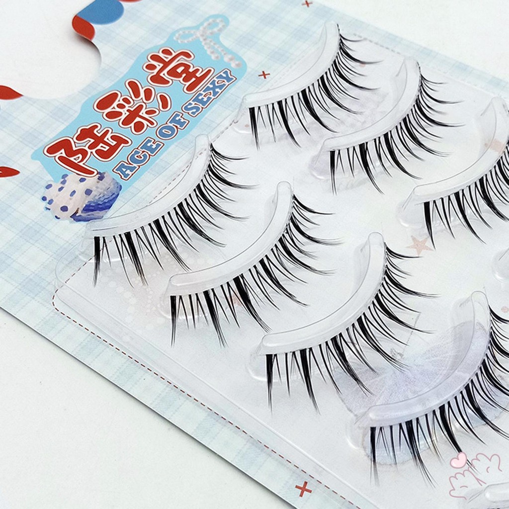 Clear Band Natural Look Full Strip Lash Phần mở rộng trang điểm Dải mi Món quà hoàn hảo cho bé gái hoặc nữ