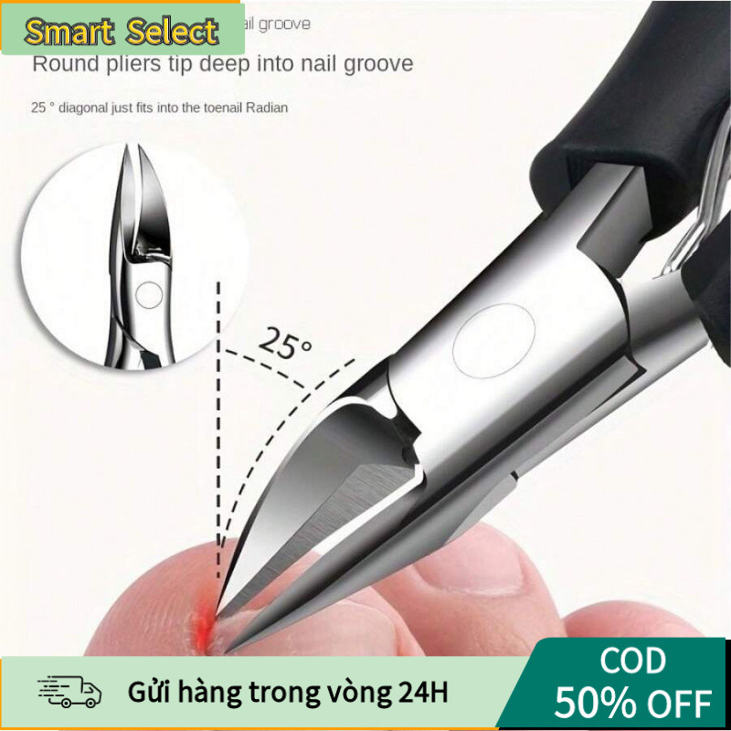 Máy Cắt Móng Tay Chỉnh Sửa Móng Tay Dày Móng Chân mọc ngược Nippers Cắt Da Chết Bụi Bẩn Tẩy Dụng Cụ Chăm Sóc Móng Chân