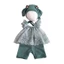 Treeling Cotton Bé Chụp Ảnh Đầm Ren Thanh Lịch Viền Tai Động Vật Tôn Dáng Cho Trẻ Sơ Sinh 0-1 Tháng Photo Studio Pr