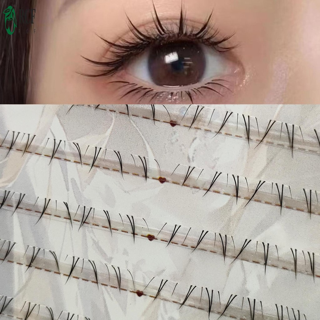 Lông mi dưới thực tế 5-7mm Lông mi giả cụm đơn lông mi giả thích hợp cho phụ nữ mọi lứa tuổi