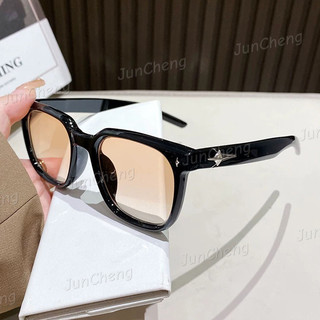 Kính râm gọng vuông thời trang Hàn Quốc Khung nhẹ Kính mắt chống bức xạ dành cho nữ Bảo vệ tia cực tím