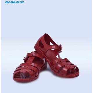 Dép rọ nam Hoa San cao cấp size 37-44, Dép đi mưa chống trơn trượt