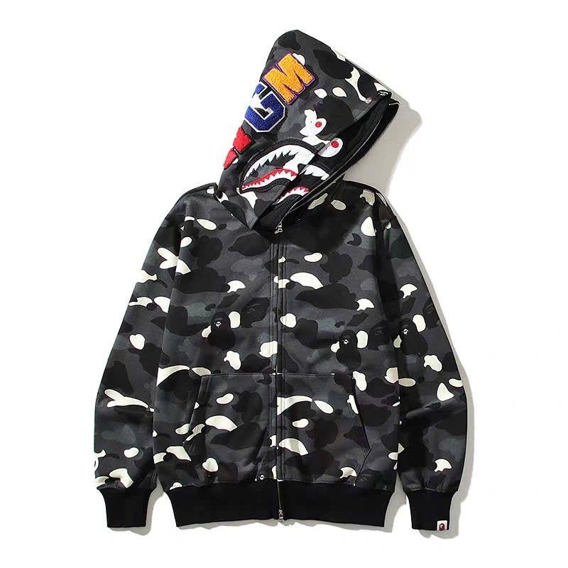 Áo Khoác Nỉ Bape Mũ 2 Lớp KCloset Áo Hoodie Nỉ Dày Dặn Dáng Rộng Nam Nữ NA954