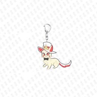 Vaggie Valentino Anime Móc Khóa Alastor Sir Pentious Nam Móc Chìa Khóa Cho Nữ Hoạt Hình Thời Trang Hình Acrylic Móc Khóa Mặt Dây Chuyền Quà Tặng