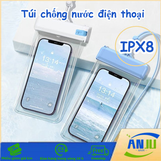 Túi điện thoại chống nước IPX8 cao cấp, chống nước sâu, cảm ứng cực nhạy, tự bịt kín