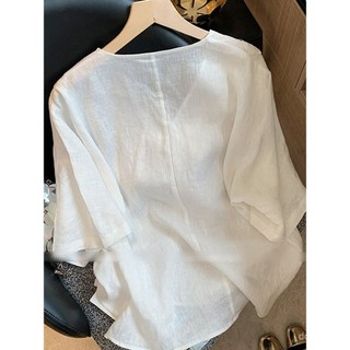 Áo Barong Hiện Đại Phong Cách Philippines, Cổ Chữ V Trắng Tay Ngắn, Phù Hợp Mùa Hè