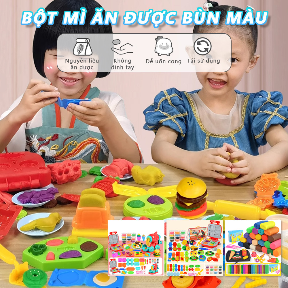 Clay Mold Tool Set Toy Plasticine Play Dough Clay DIY Kitchen Toy Gift Clay Toys for Girls