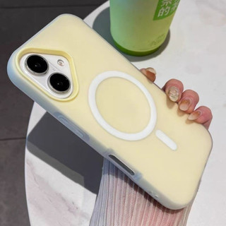 Ốp điện thoại silicon 2 trong 1 từ tính mờ sang trọng Jelly cho IPhone 16 15 14 13 12 11 Pro Max Plus Vỏ chống sốc chống rơi