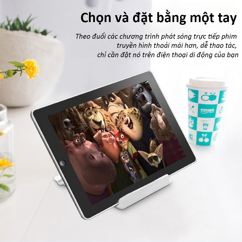 Giá đỡ điện thoại để bàn thiết kế tiện lợi chất lượng cao，Dễ dàng mang theo và có thể điều chỉnh độ cao