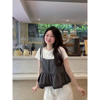 Sét áo babydoll cộc tay phong cách dịu dàng dành cho nữ tính cực xinh