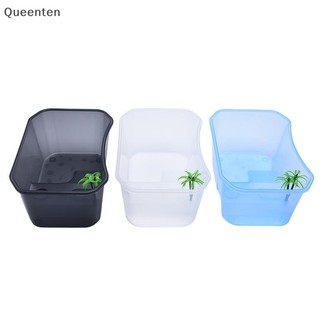 Hộp Vivarium Bò Sát Queenten Cho Rùa Hộp Ăn Rùa Có Nền Tảng Bể QT