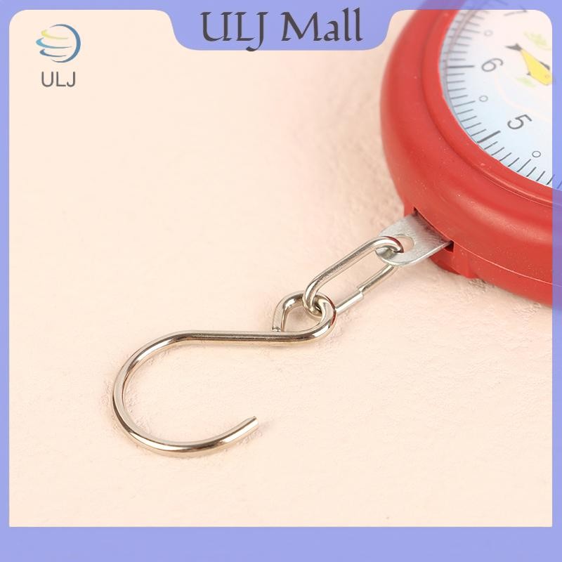 Cân cá di động ULJ Cân móc 10kg Cân lò xo để câu cá Mua sắm du lịch Cân hành lý.