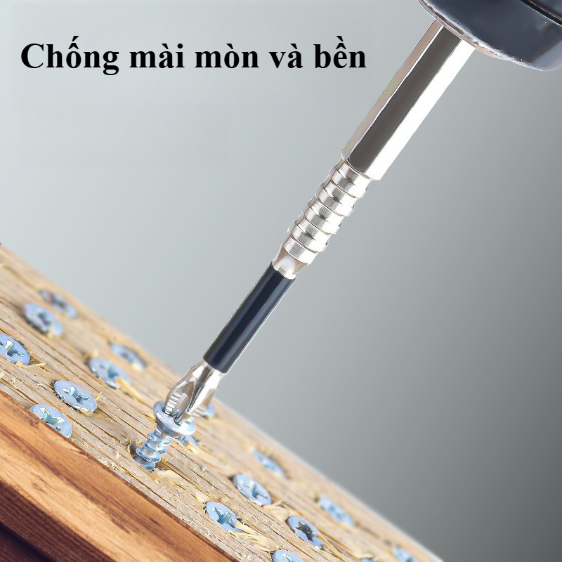 Bộ Mũi Vít K5 Đa Năng, chống trượt, Lực Hút Từ Tính Mạnh, Chống va đập, chuôi lục giác 6.35mm