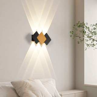 AIMI Đèn Tường Ngoài Trời Ip65 Đèn Tường Led Chống Nước Trang Trí Tường Trong Nhà Thích Hợp Cho Sân Vườn Phòng Ngủ Nhà Hàng Sinh Hoạt