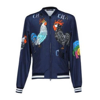 Áo Bomber Đàn Gà Trống .(Double - Six) . Áo Khoác Gió Dù 2 Lớp Dày Dặn Dáng Rộng