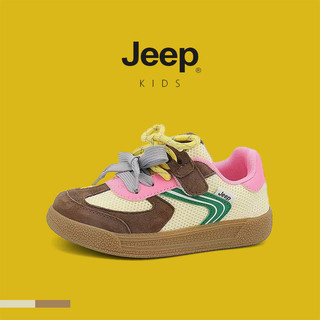 JEEP Giày thể thao trẻ em thoáng khí nhẹ đế mềm 2025 cho bé trai/gái, chống trơn trượt