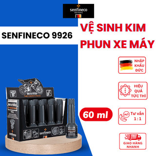 Vệ Sinh Kim Phun Buồng Đốt Xe Máy Tay ga, Xe Số, Tay Côn, Phân Khối Lớn PKL Senfineco 9926 Của Đức 60ml - MVN AUTO