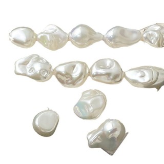 Dị tính Không Đều Baroque Ngọc Trai Giả Vỏ Hạt diy Handmade Trang Sức Vòng Tay Vòng Cổ Bông Tai Đính Hạt Phụ Kiện
