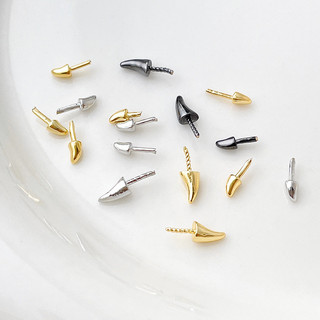 Mạ Đồng Thật Vàng Giữ Màu Sắc Một Piao Quỷ Sắc Nét Sừng Tự Làm Handmade Trang Sức Tự Chế Baroque Pin Phụ Kiện