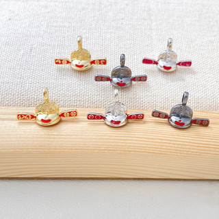 Vàng Thật Mạ Màu Bảo Quản Vàng Thần Tài Nón DIY Handmade Trang Sức Vòng Cổ Chất Lượng Baroque Pin Phụ Kiện