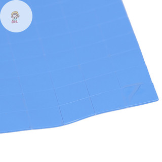 Twe 100 Cái 10 * 10 * 0.5mm Tấm Nhiệt GPU CPU Tản Nhiệt Làm Mát Dẫn Điện Silicone Pad VN