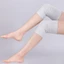 Nẹp đầu gối nén CHEESELY, Miếng đệm đầu gối thể thao bằng vải Cotton co giãn, Nén ấm áp Màu đen sọc sọc Thiết bị tập thể dục ngoài trời
