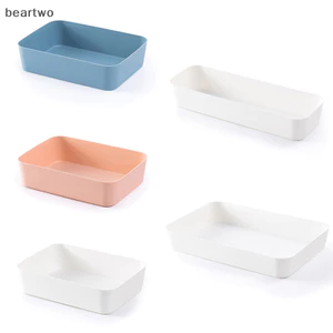 < Beartwo > Hộp lưu trữ kết hợp để bàn Khay đựng mỹ phẩm Trang điểm Quần áo Bộ đồ ăn Giá đỡ ngăn kéo lưu trữ bằng nhựa Sắp xếp Đẹp