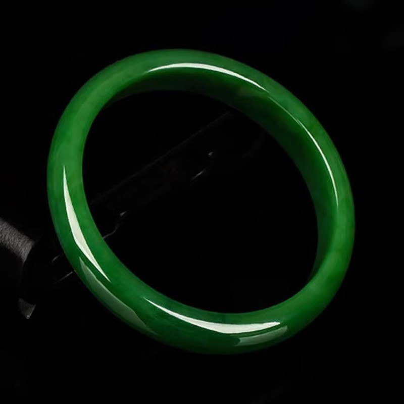 Vòng tay ngọc nữ Vòng tay ngọc bích phong cách mới Vòng tay ngọc bích thời trang