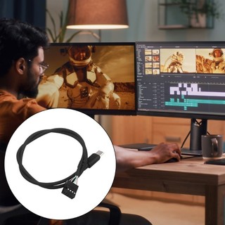 Cáp chuyển đổi màn hình thứ cấp 9Pin sang USB Type C FUN để đồng bộ hóa và sạc dữ liệu