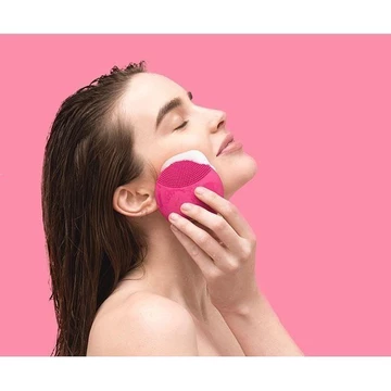Máy Rửa Mặt Forever Lina Mini Giúp Sạch Da Mặt Hiệu Quả, Máy Rung Rửa Mặt Vệ Sinh Sóng Âm, Pad Rửa Mặt