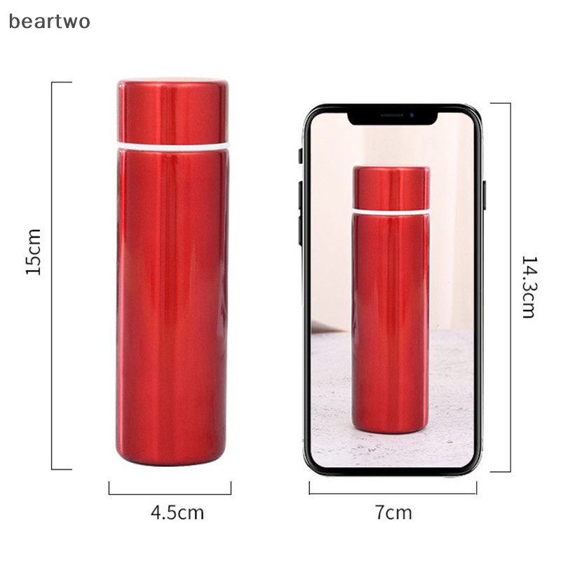< Beartwo > Cốc giữ nhiệt bỏ túi bằng thép không gỉ di động Cắm trại ngoài trời Bình nước đẹp