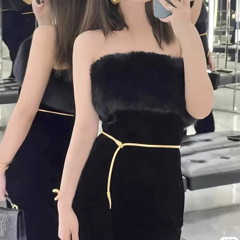Dasbsug Thắt lưng phụ kiện rắn dự tiệc hiện đại có mặt cho Wo