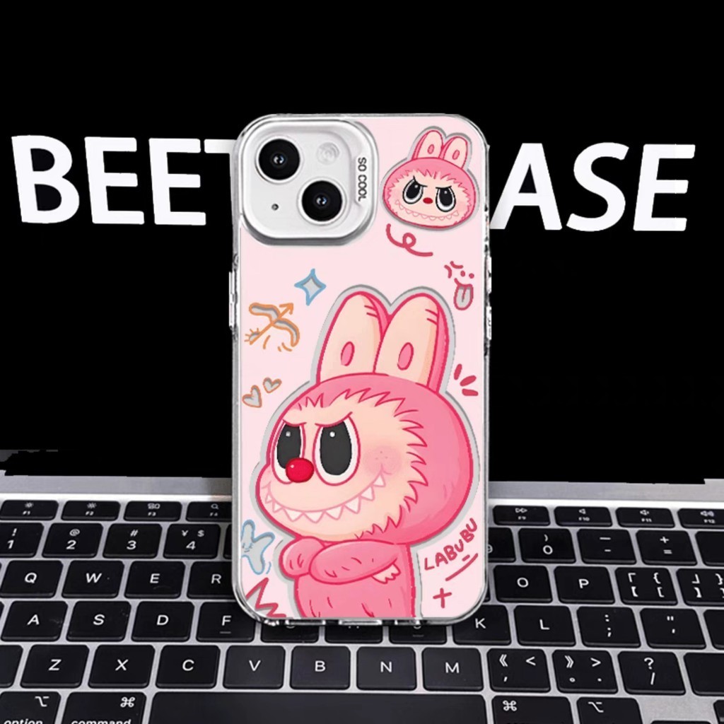 [Oppo] Ốp Lưng Điện Thoại IMD Đổi Màu Laser Pink Labubu | Shopee Việt Nam