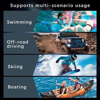 [Redpepper] IP68 Waterproof Magnetic Case For iPhone 16 15 14 13 Pro Max Plus Cover Diving Underwater Swim Outdoor Sports