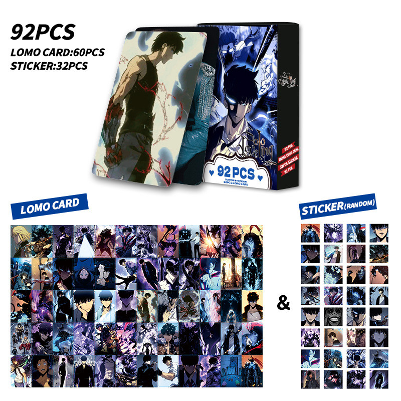 Manga Manhwa checkmate Run Wild Laser Holographic Lomo Cards Hệ thống tự tiết kiệm của Scum Villain Photocards Tôi đã trở thành một vị thần trong trò chơi kinh dị Bưu thiếp ba chiều