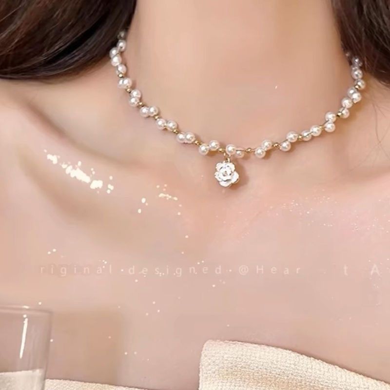 Vòng cổ ngọc trai phong cách Hàn Quốc, thời trang cao cấp dành cho nữ