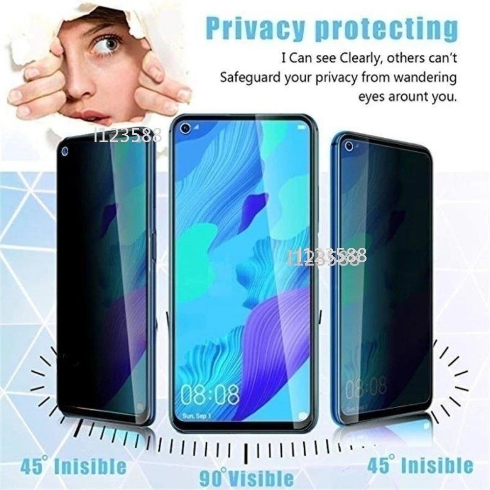 Dành Cho Oppo A5 A6 Pro 5G 2 in1 Kính Cường Lực Riêng Tư Chống Gián Điệp Cho Oppo A5Pro A6X A6Pro 5A OppoA6Pro OppoA6 A6t OppoA5Pro 5G 2025 Kính Cường Lực Bảo Vệ Camera Mặt Trước