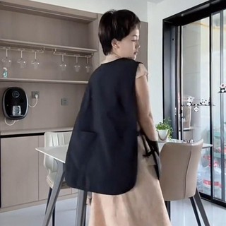 Tạp dề tay JKDESIGN, Tạp dề chống vết bẩn kiểu áo Vest Nylon thoáng khí, Đồng phục nhà cà phê đa năng chống bẩn chống thấm nước đơn giản của đầu bếp và máy chủ