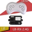 Bộ thu BAMBOOB LB-RX-2.4G, Điều khiển từ xa xe điện trẻ em 6V / 12V, Phụ kiện RC Bo mạch chủ điều khiển LB350-2.4G