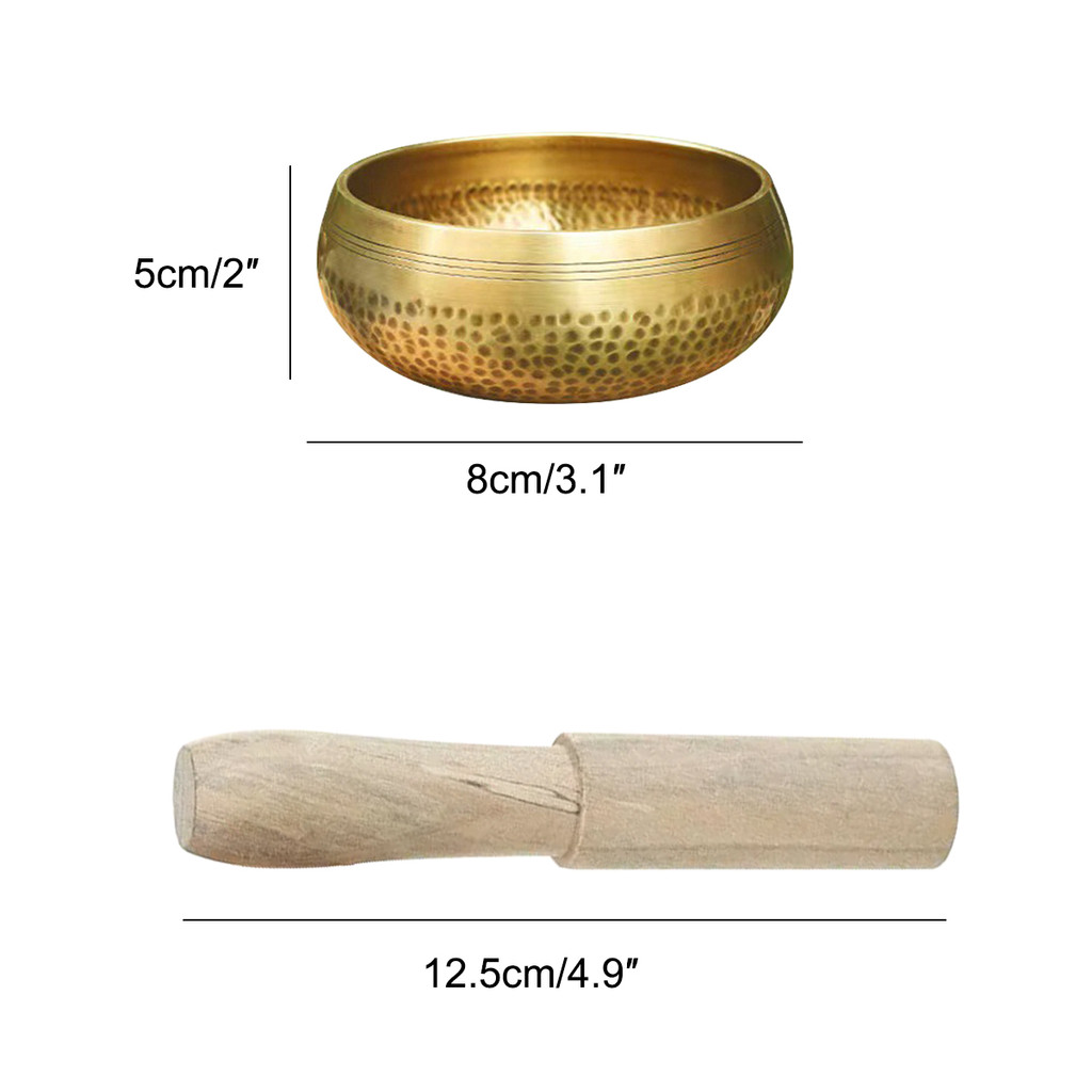 Bộ Bát Hát Tây Tạng Bát Âm Thanh Bát Thiền Món Quà Độc Đáo Hữu Ích Cho Thiền Tập Yoga Giảm Căng Thẳng