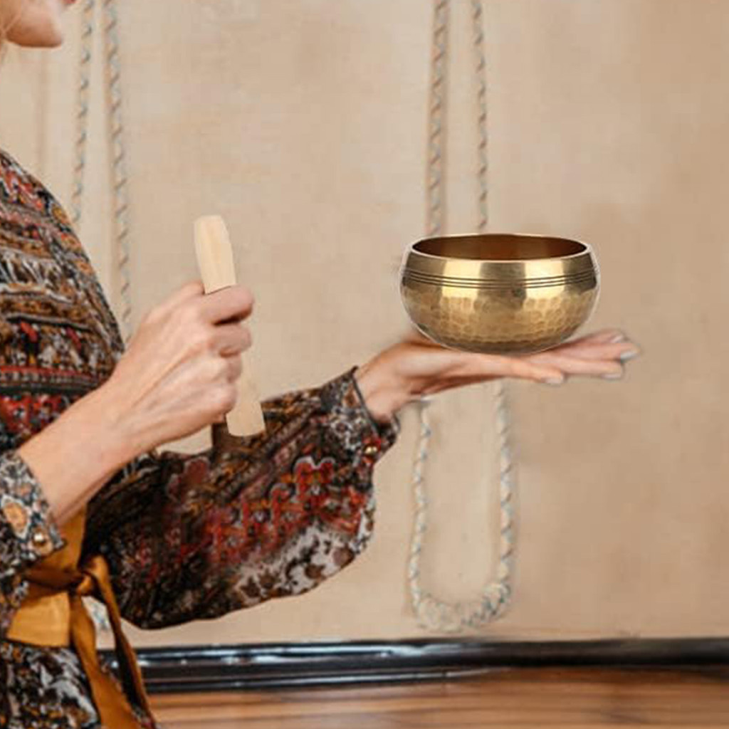 Bộ Bát Hát Tây Tạng Bát Âm Thanh Bát Thiền Món Quà Độc Đáo Hữu Ích Cho Thiền Tập Yoga Giảm Căng Thẳng