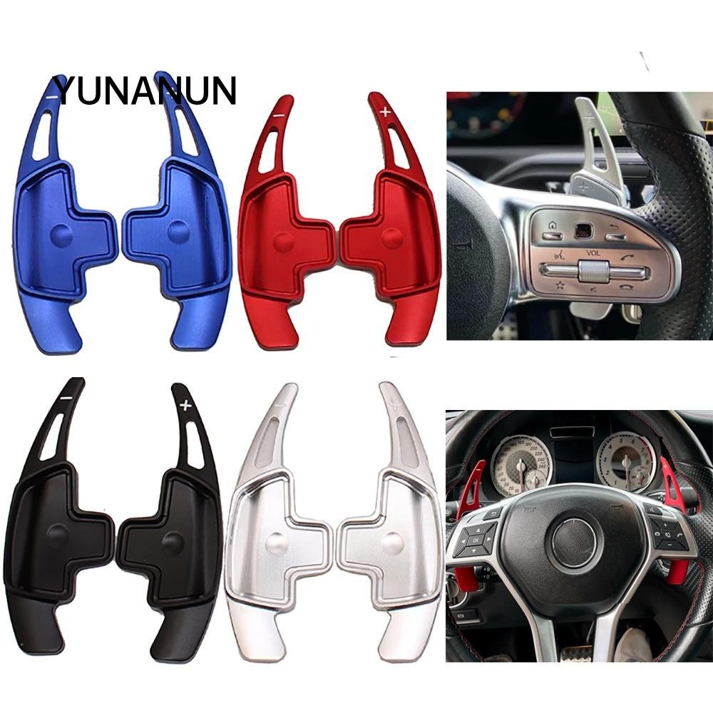 Yunaun 1 đôi Gear Shift Extension, Nhôm bền vô lăng mái chèo Shifter ...
