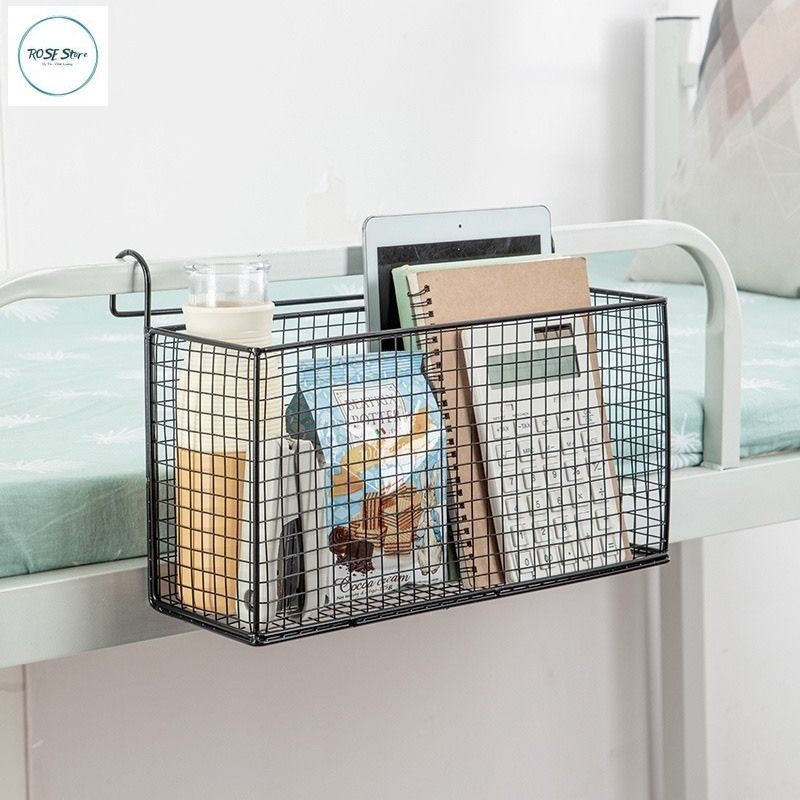 KỆ Để Đồ Giá Treo, Giỏ Đựng Đồ Cạnh Giường, Cửa Sổ, Có Móc Treo Cho Ký Túc Xá Sinh Viên...